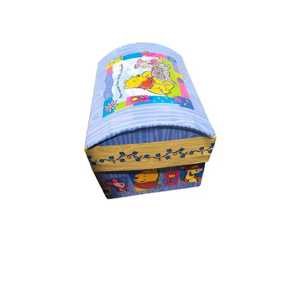 Disney Other - Vintage Y2K Disney Winnie The Pooh Lightweight Blue Jewelry Box